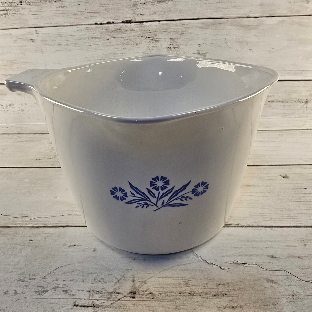 VTG 0Corning Ware Cornflower Blue P-55-B 1 Quart Measuring w/ Spout 4 Cup 32oz